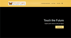 Desktop Screenshot of entrustedlegacy.org
